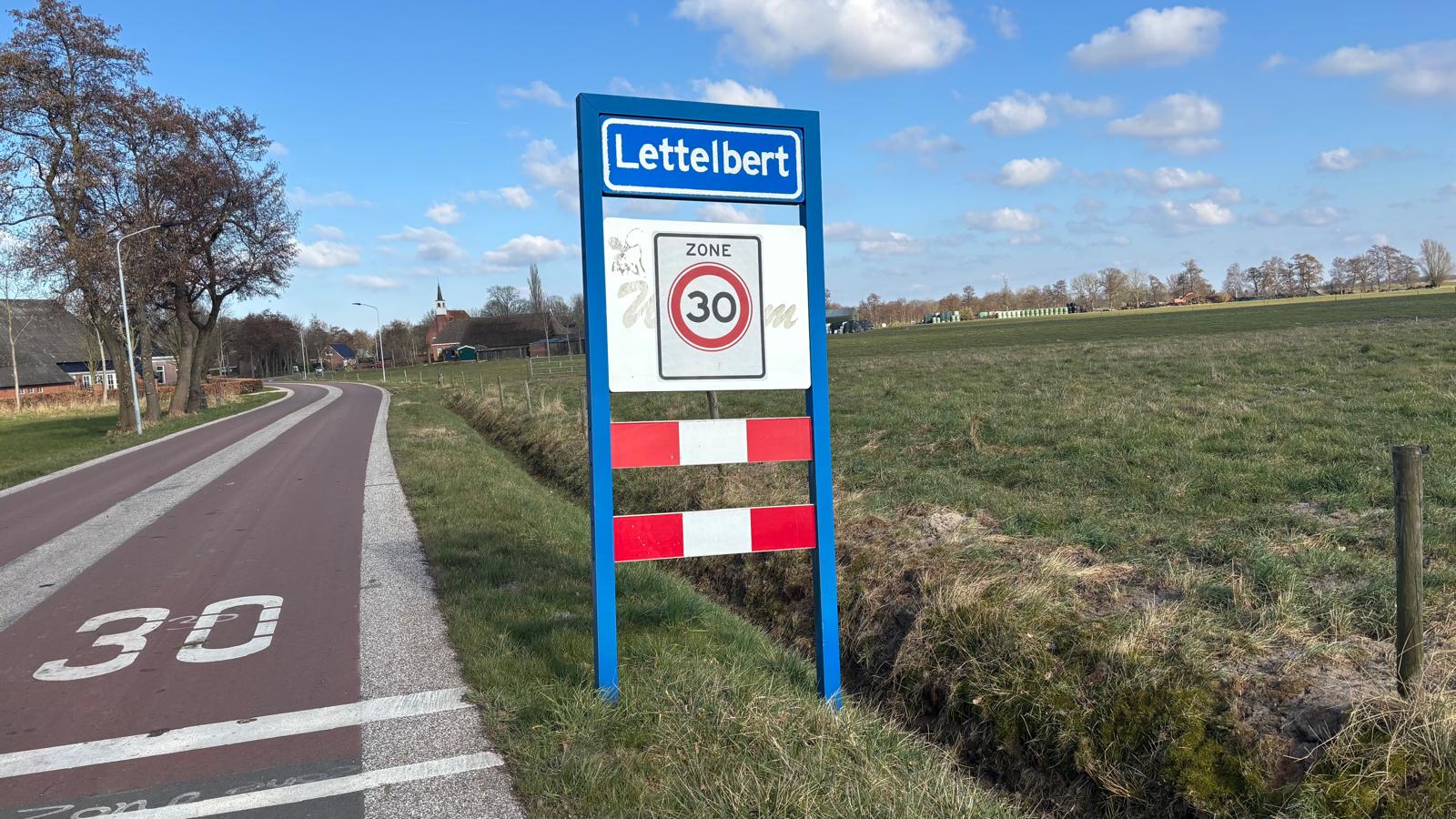 Plaatsnaambord - Lettelbert