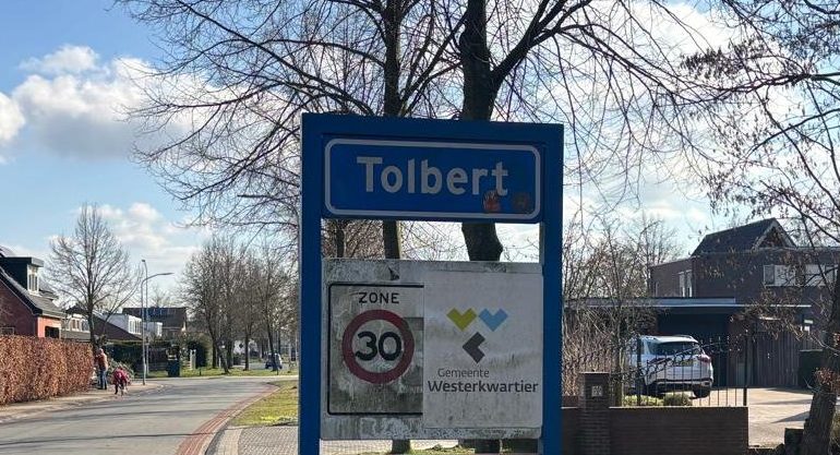 Plaatsnaambord - Tolbert