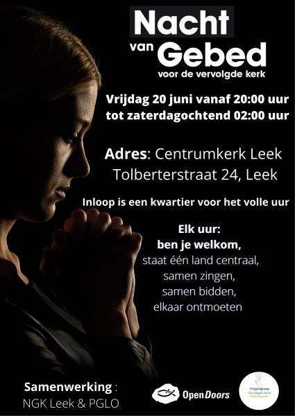 Nacht van Gebed Leek