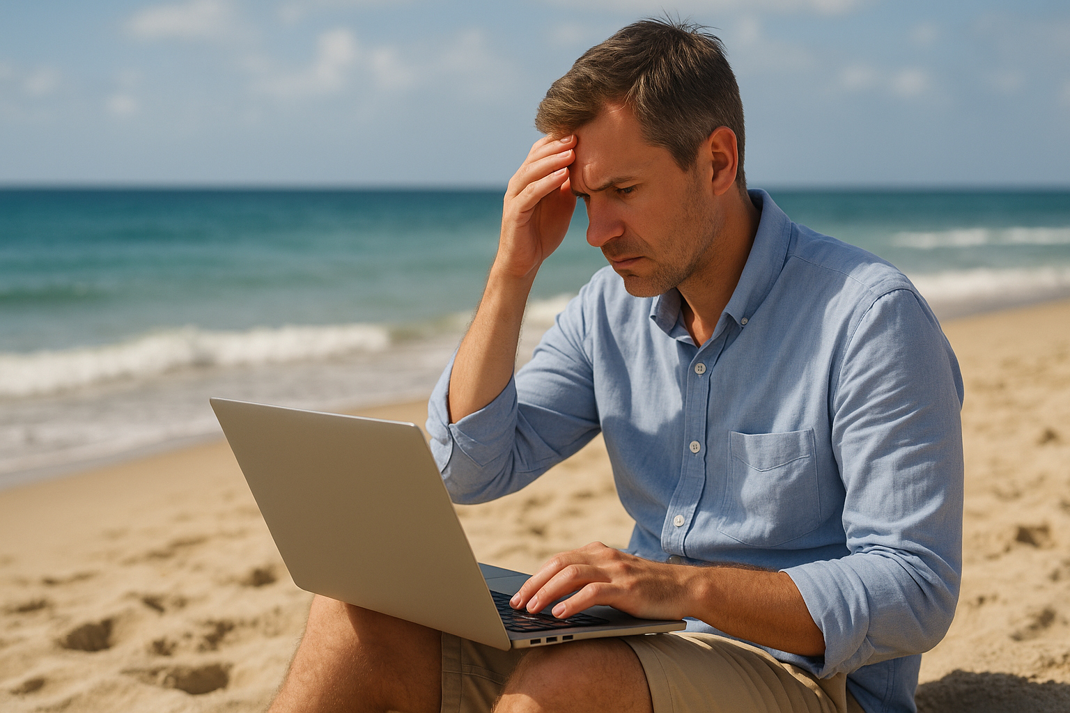 werken op vakantie
