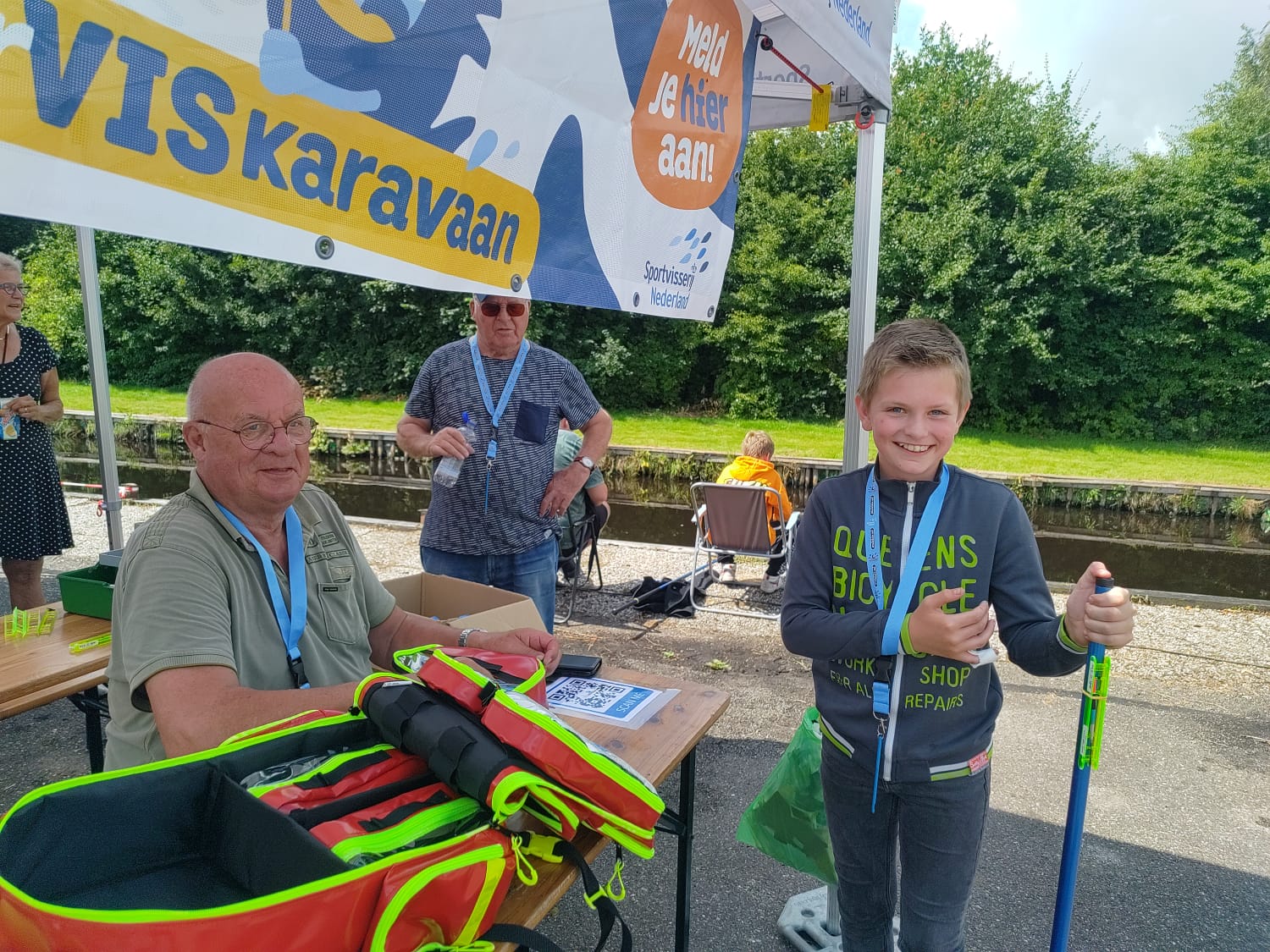 Zomerviskaravaan in Briltil