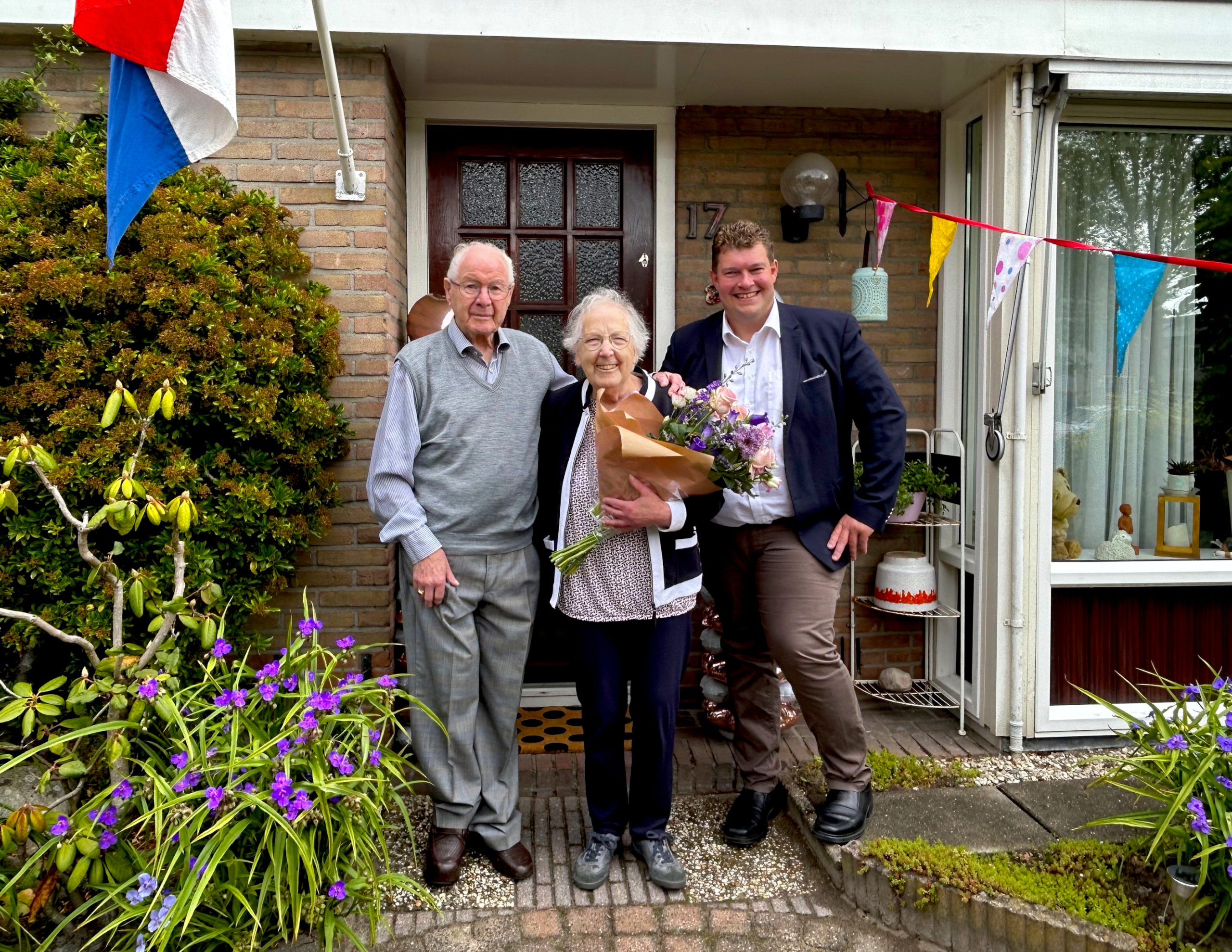 Echtpaar Noord uit Roden 60 jaar huwelijk