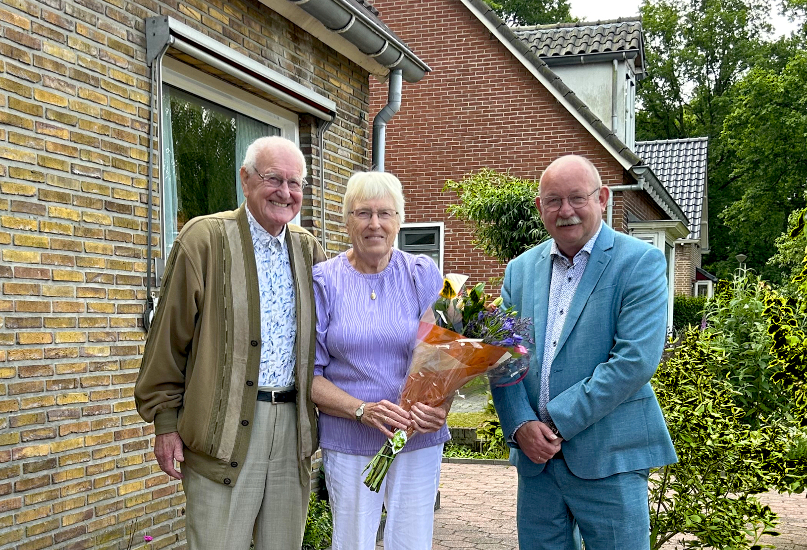Echtpaar Wekema_Peize 60 jaar huwelijk