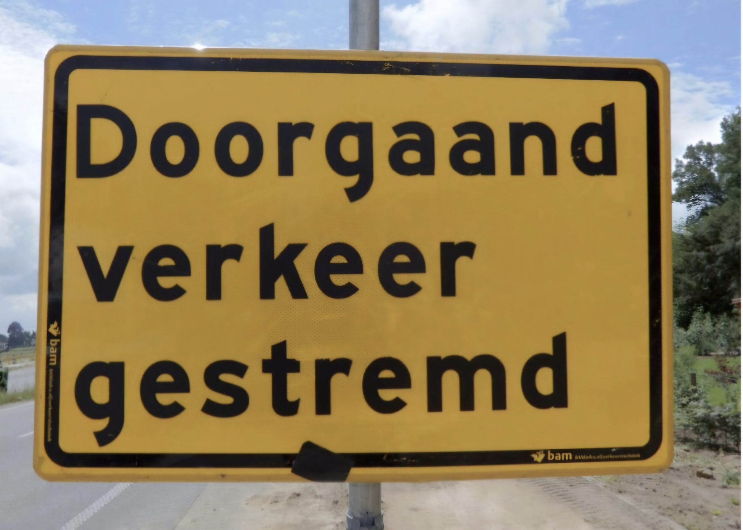 Wegwerkzaamheden