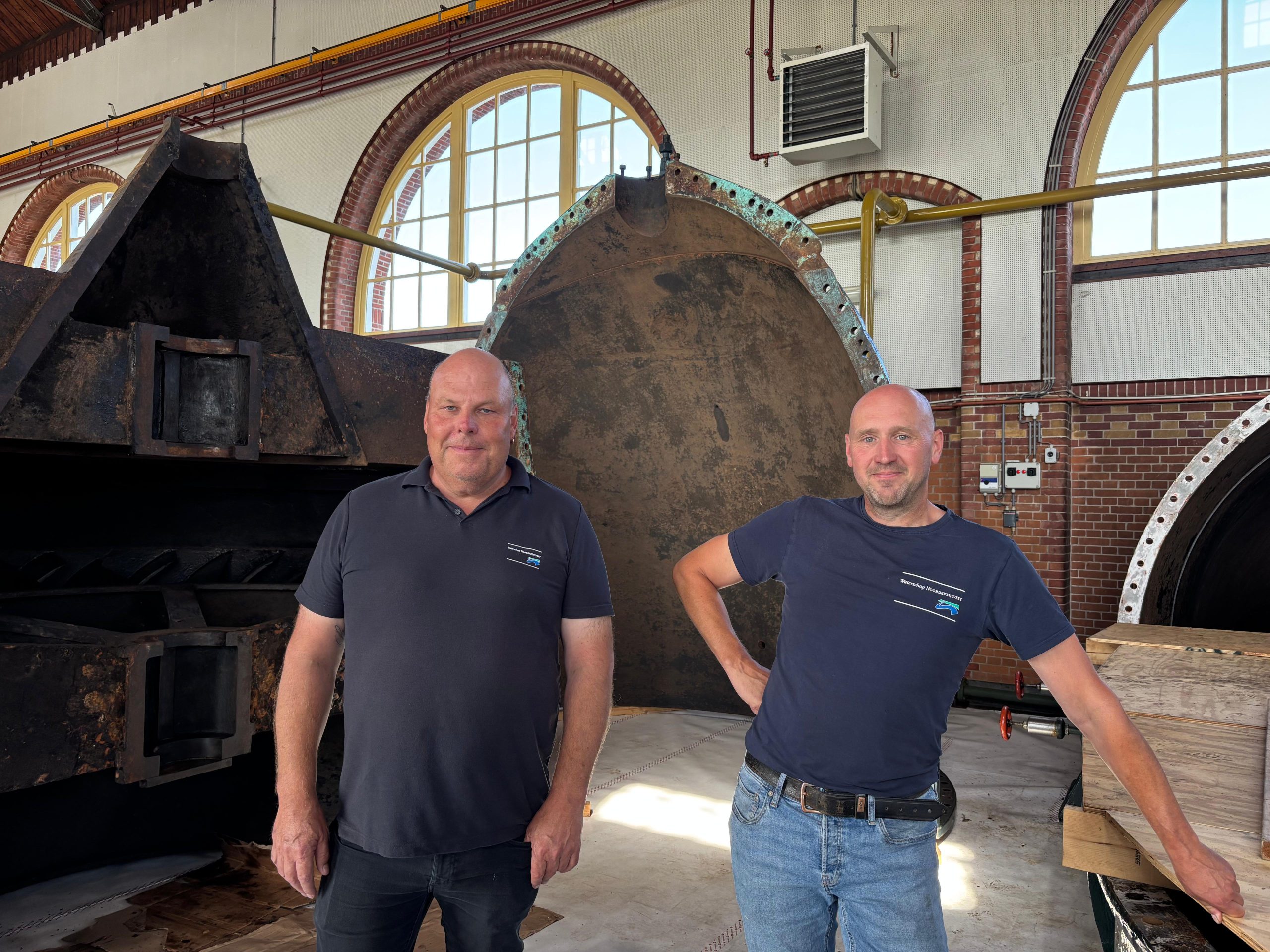 Henk Zorge en Peter Heinstra in De Waterwolf