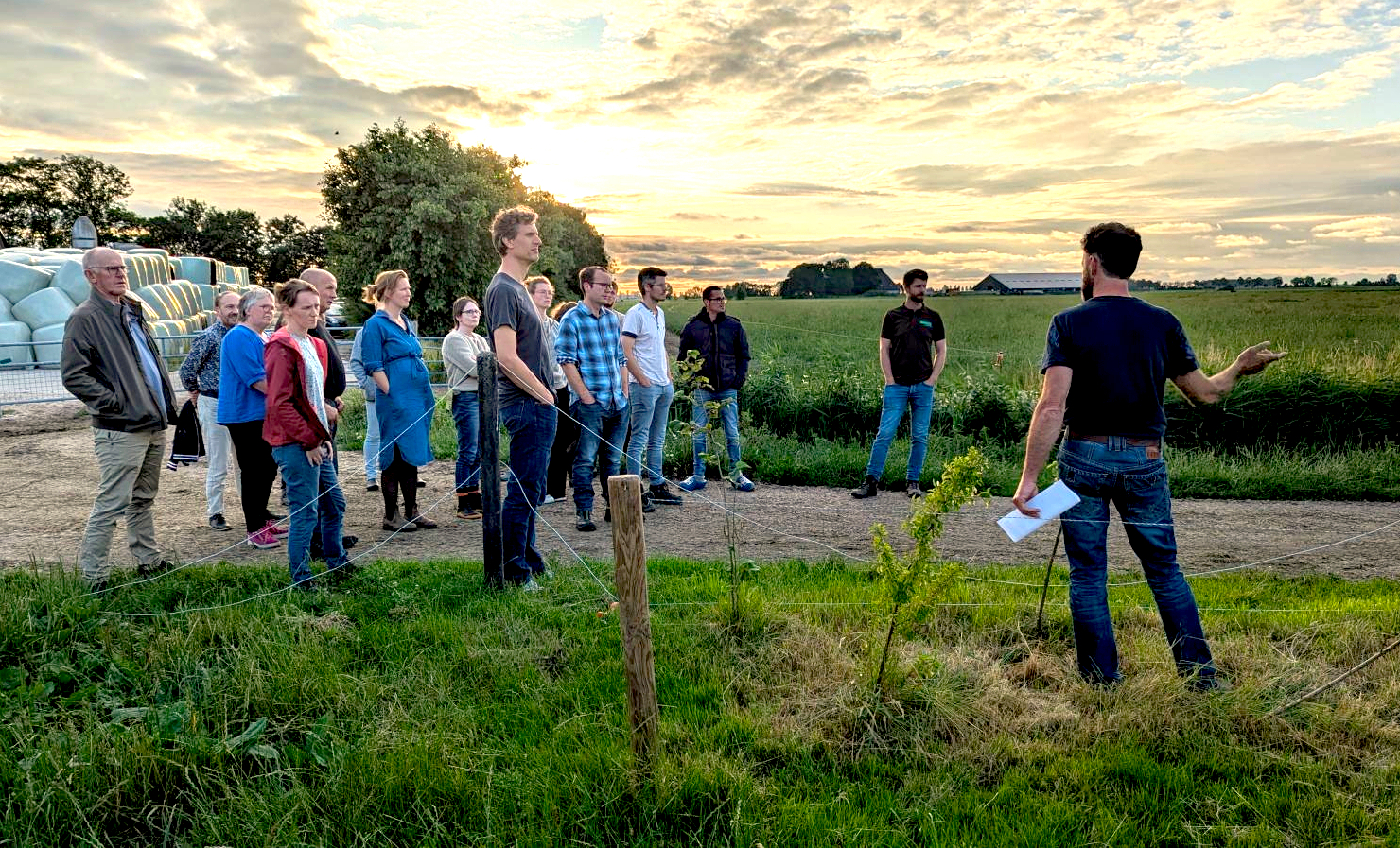 Bezoek Poppemaheerd Niehove - agroforestry NMFGroningen