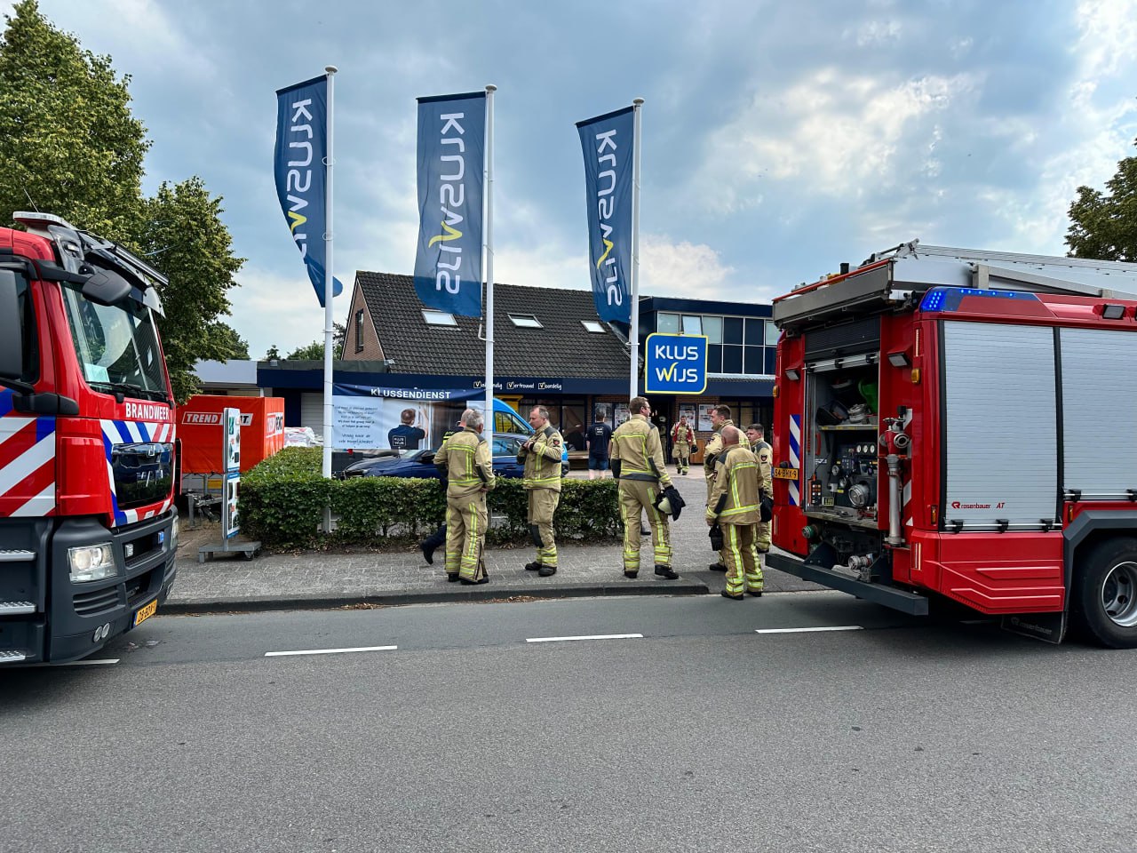 Kortsluiting bij bouwmarkt Nw