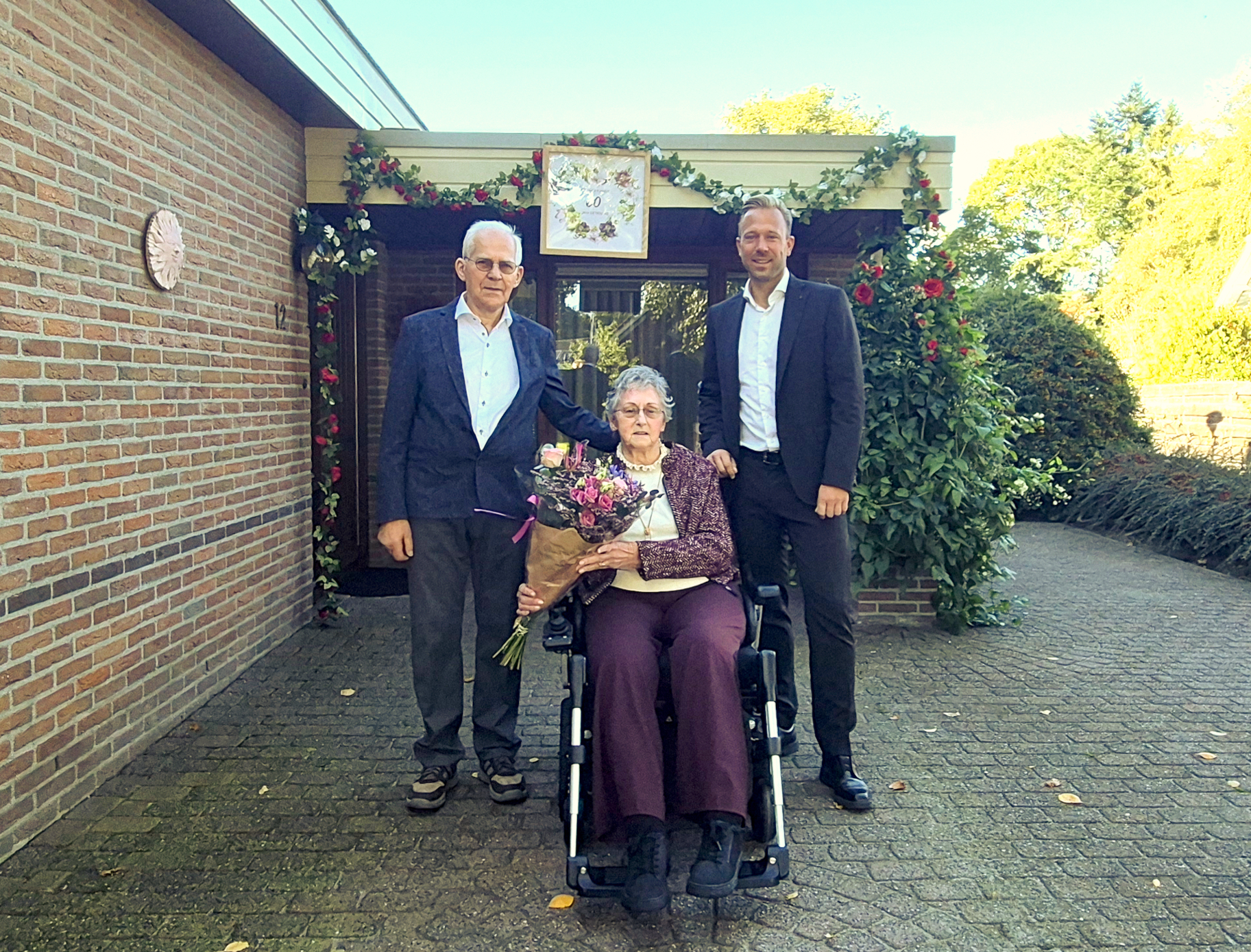 Echtpaar Wiekema Norg 60 jaar_foto Michel Tinge
