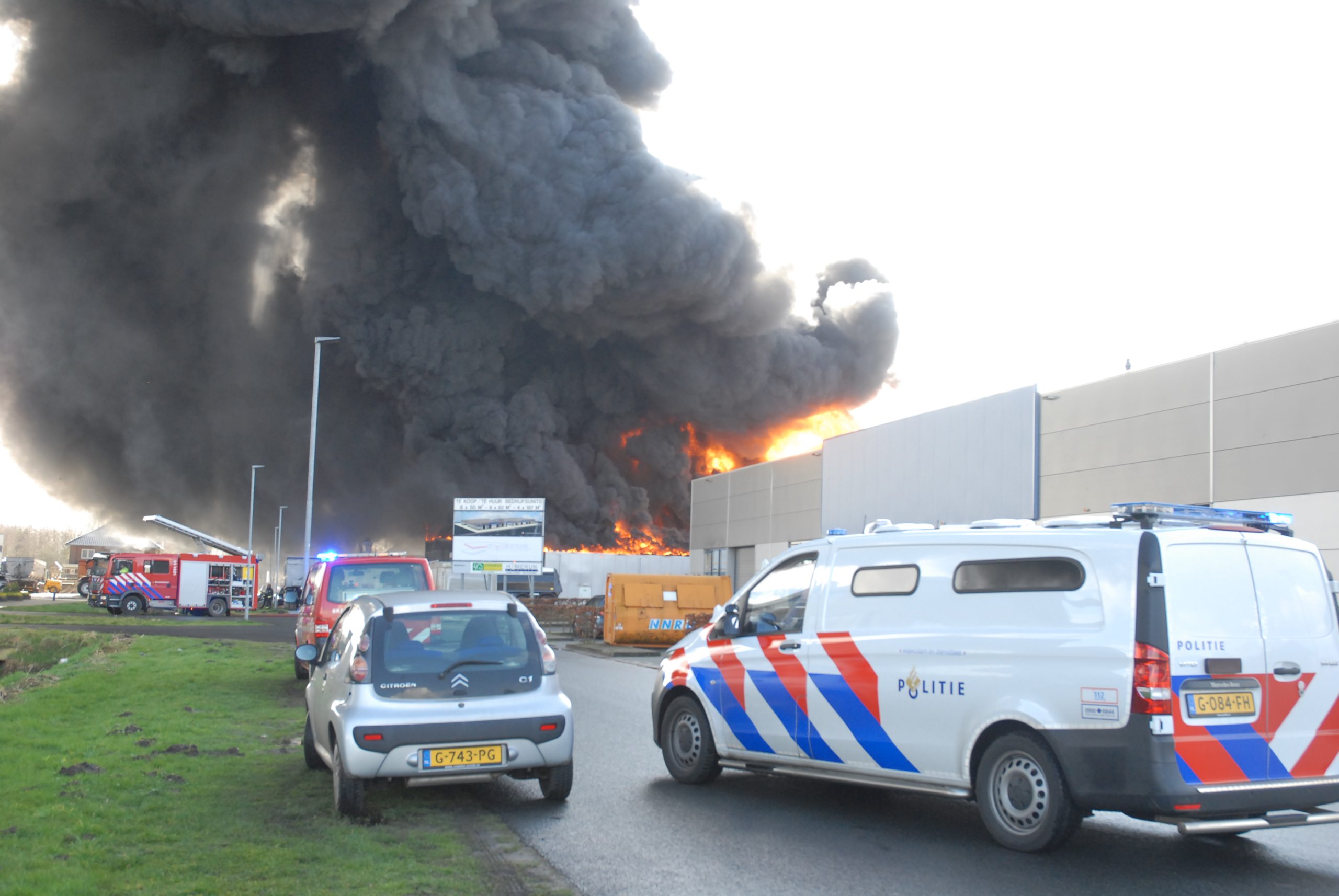 Waterschap en plasticbedrijf tegenover elkaar om kosten sanering brand Marum