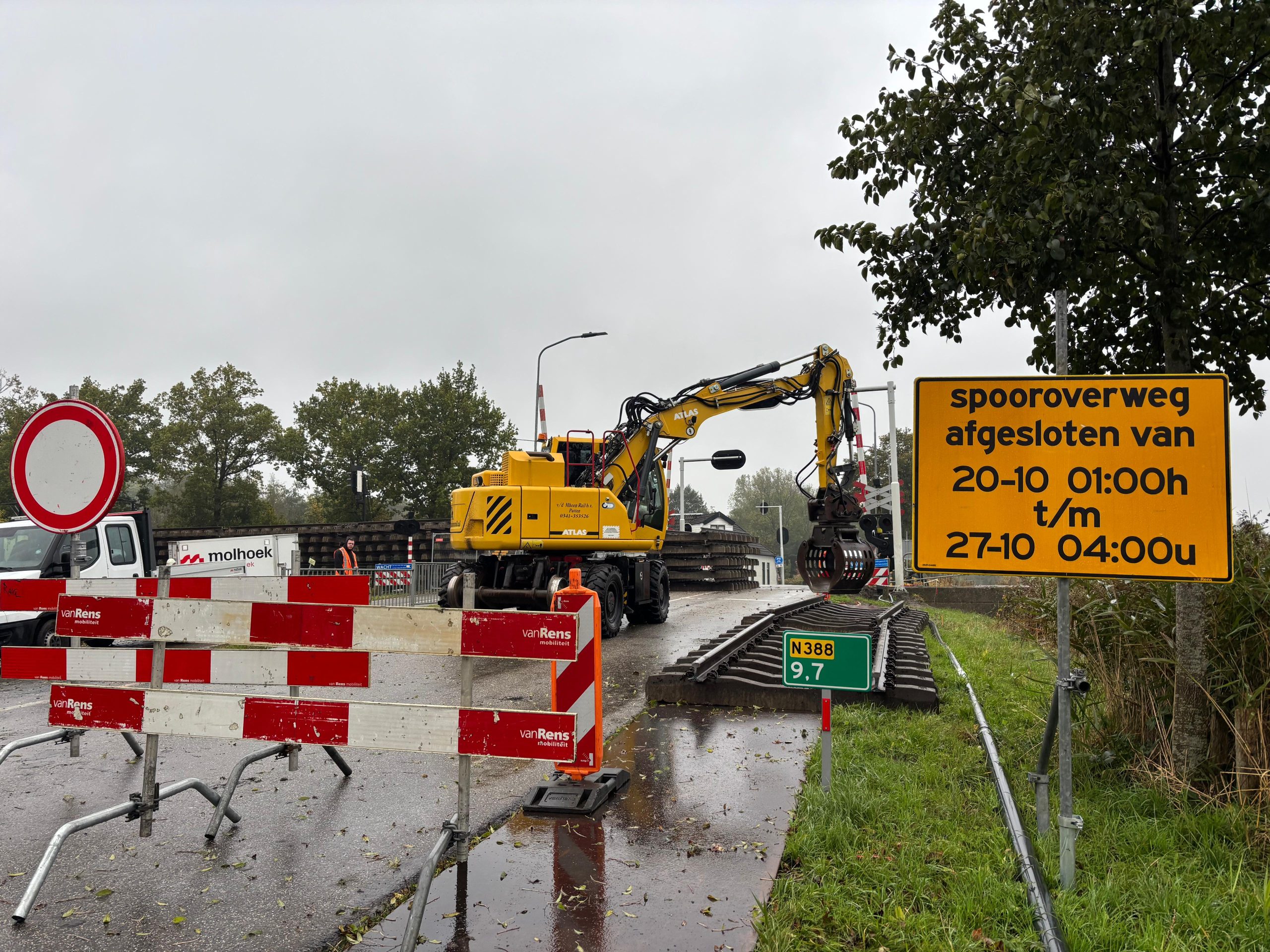 spoorwegovergang Grijpskerk