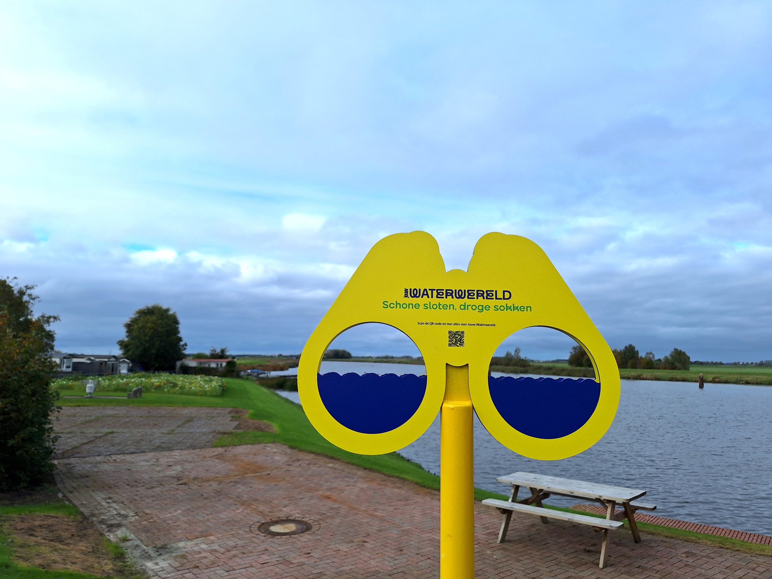 Verrekijker gemaal De Waterwolf