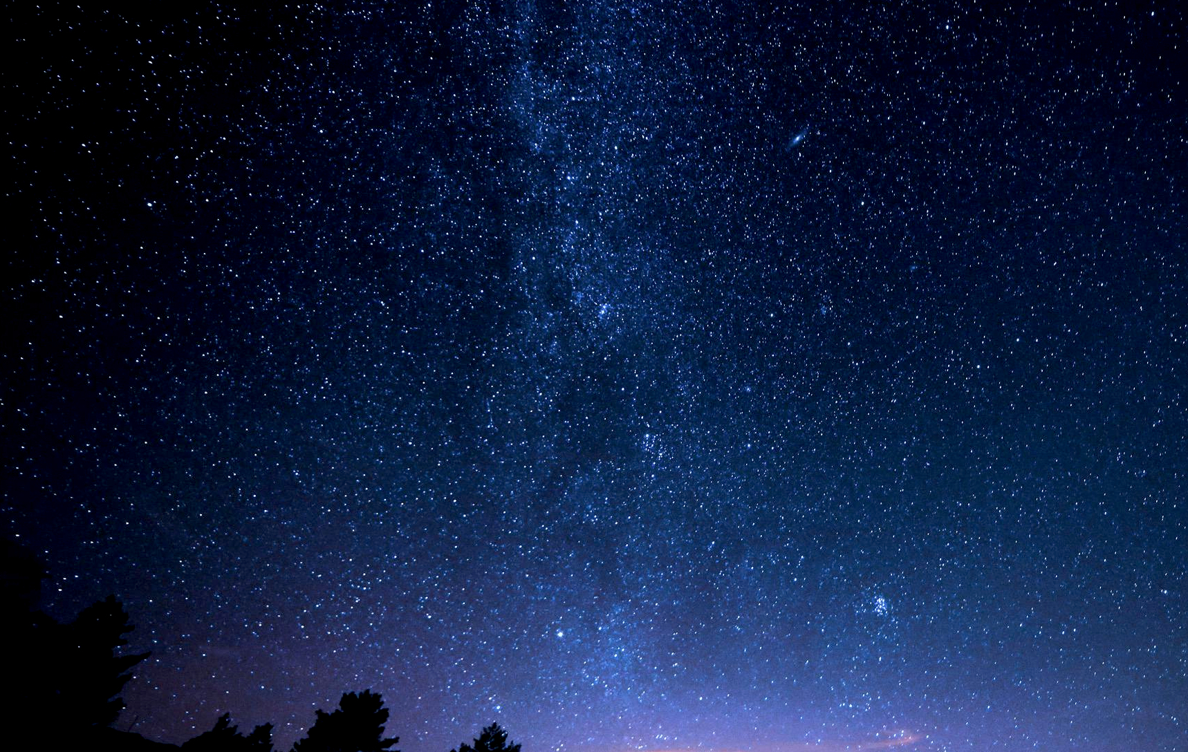 nacht - sterrenhemel - pexels