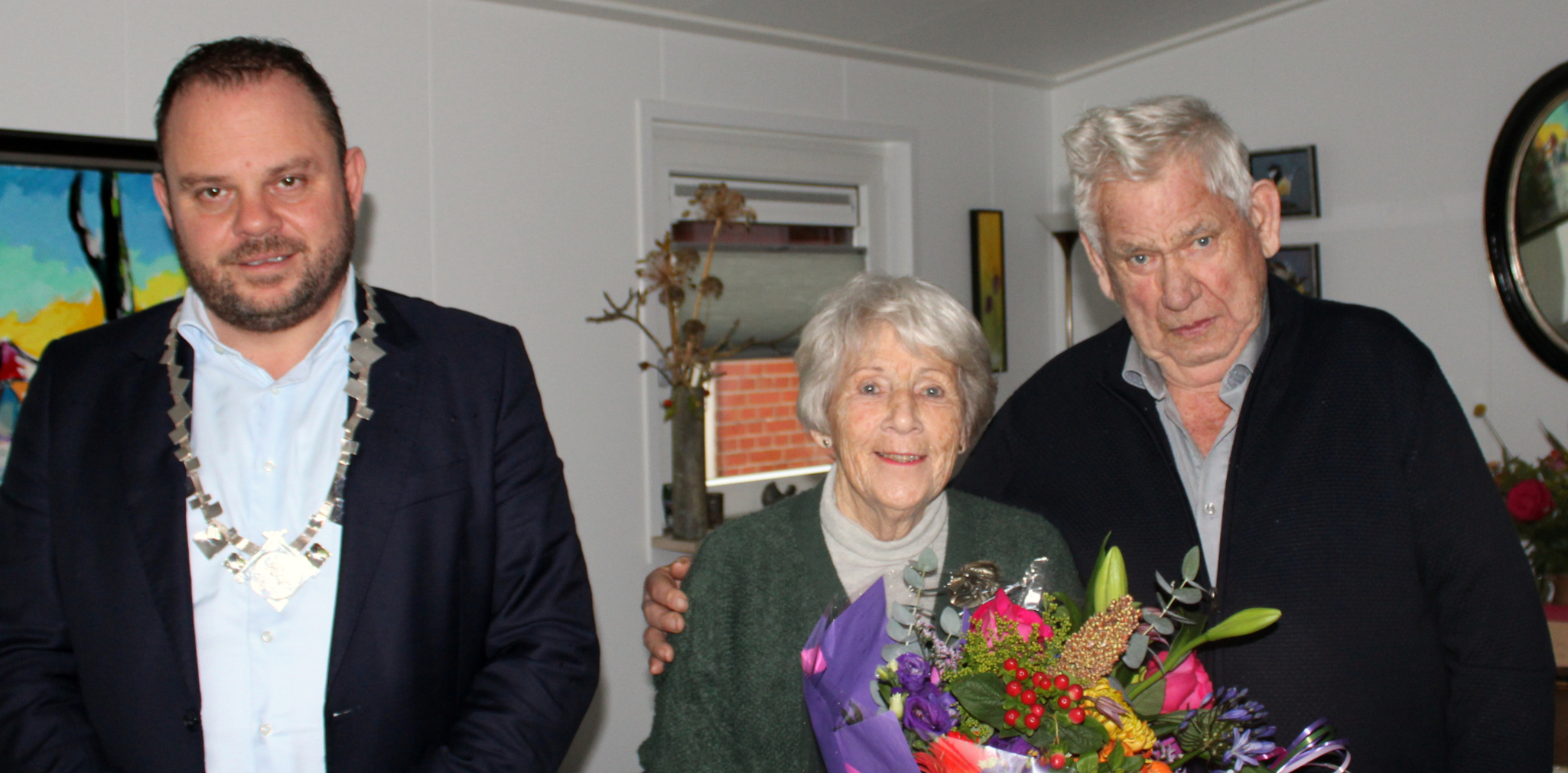 Echtpaar Burgler 60 jaar - fotoHenkRozema