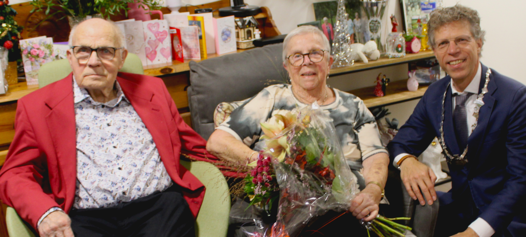 Echtpaar Roffel Marum 60 jaar - fotoHenkRozema