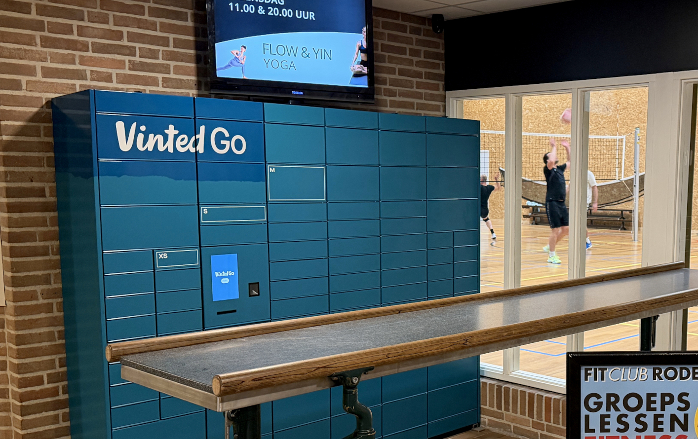 VintedGo pakketwand Rodenburghal Leek okt2025