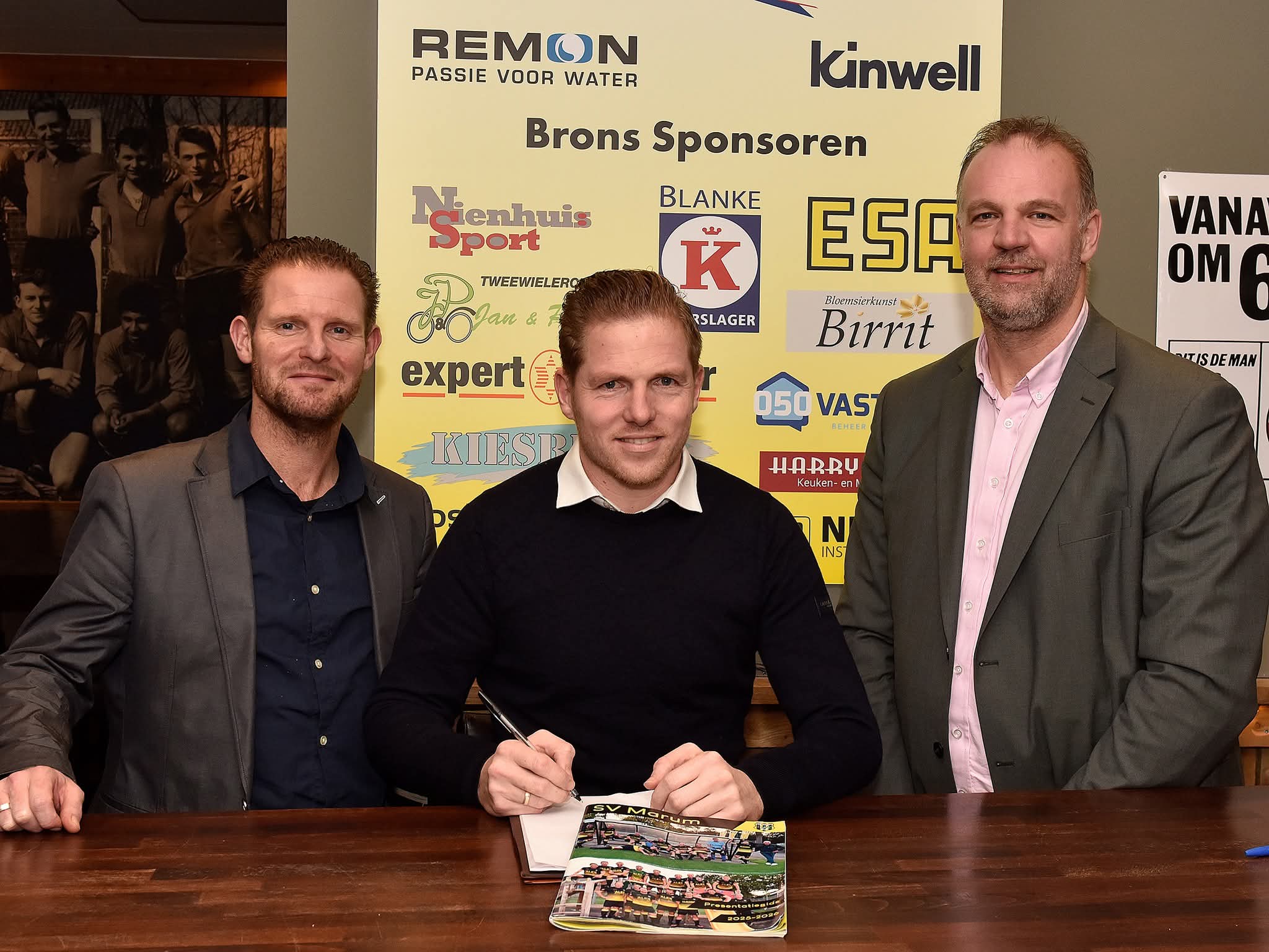 Arjan Veenstra trainer SV Marum