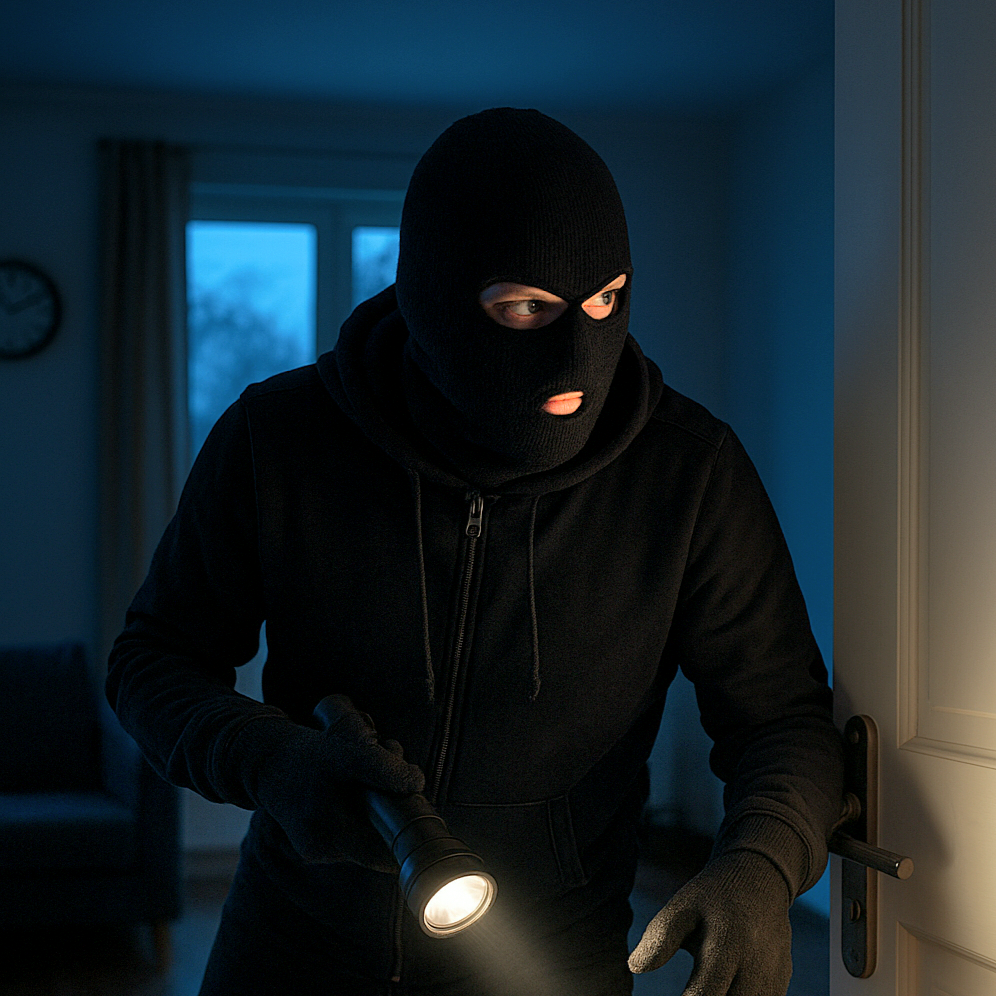 Inbraak Inbreker inbraken politoe