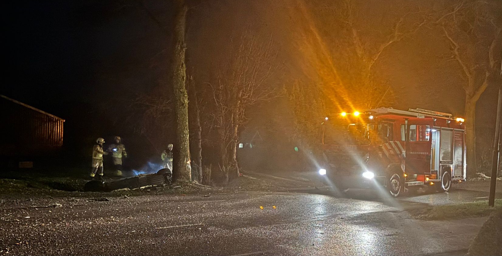 Ongeval Zevenhuizen oudjaarsdag 2025