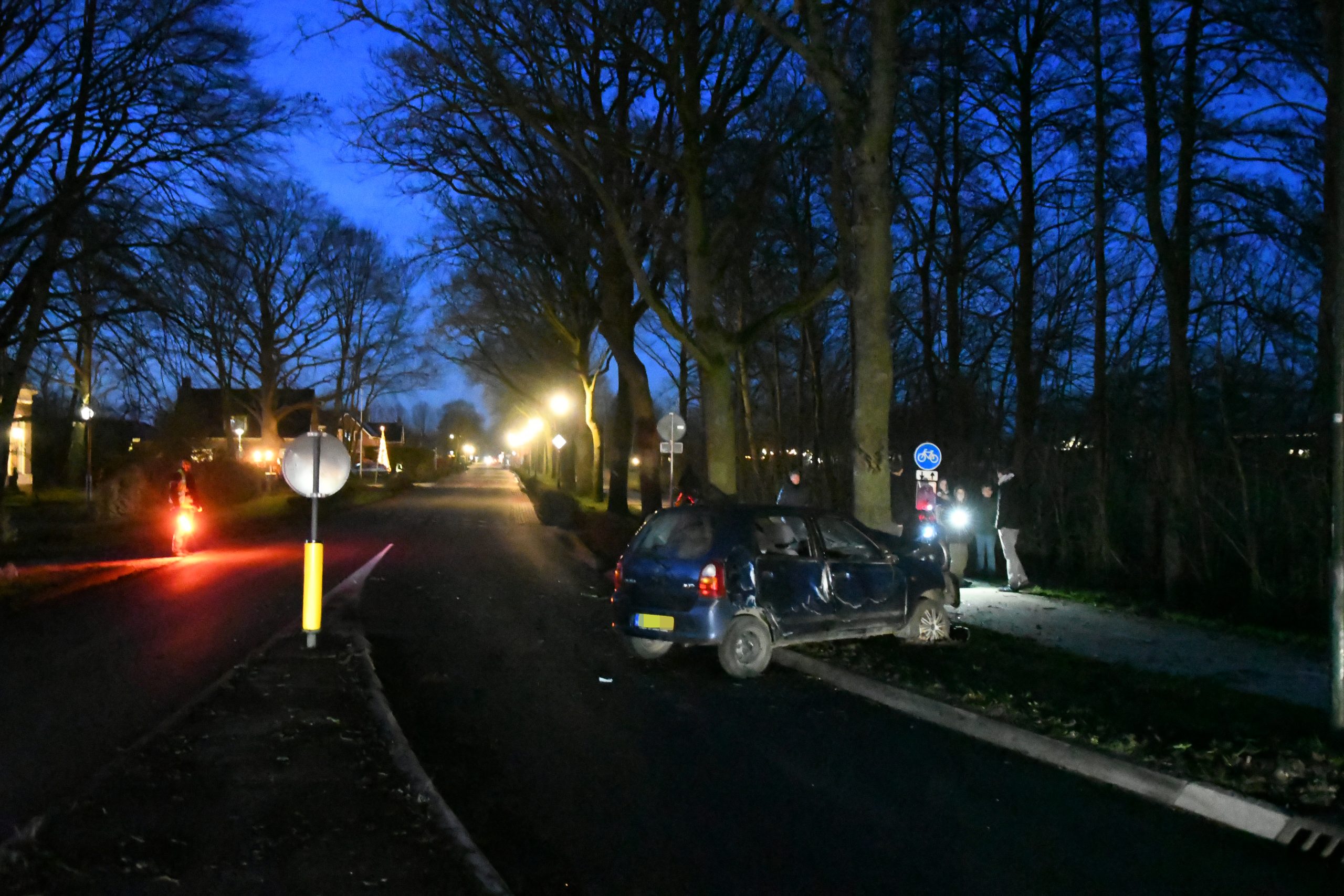 Automobilist(e) gewond in Noordwijk