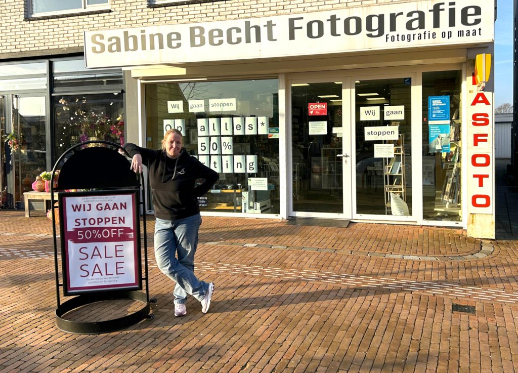 Sabine Becht stopt met fotowinkel: ‘Ik mis de fotografie’