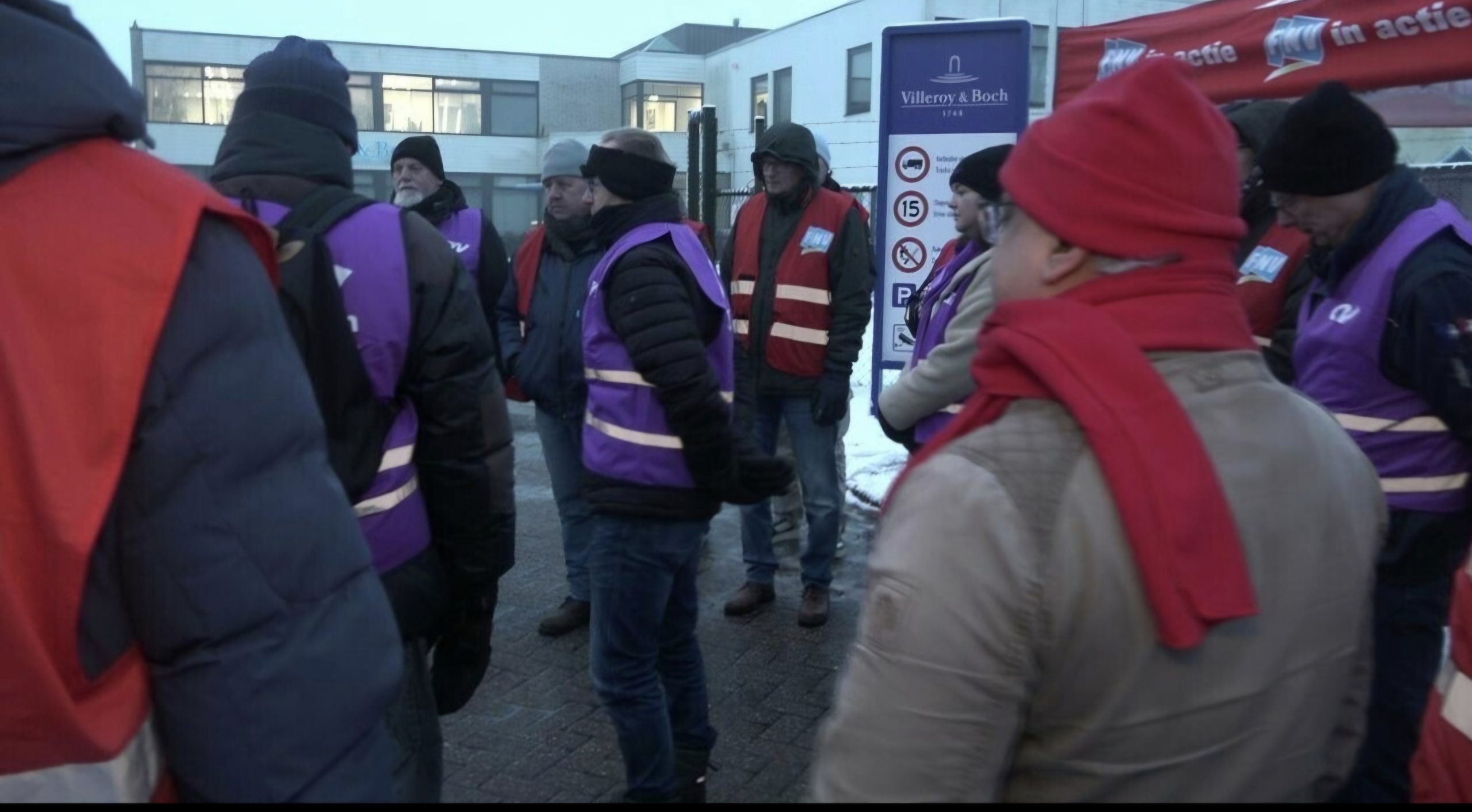 Staking bij Villeroy & Boch in Roden: onvrede over loon en regeling eerder stoppen