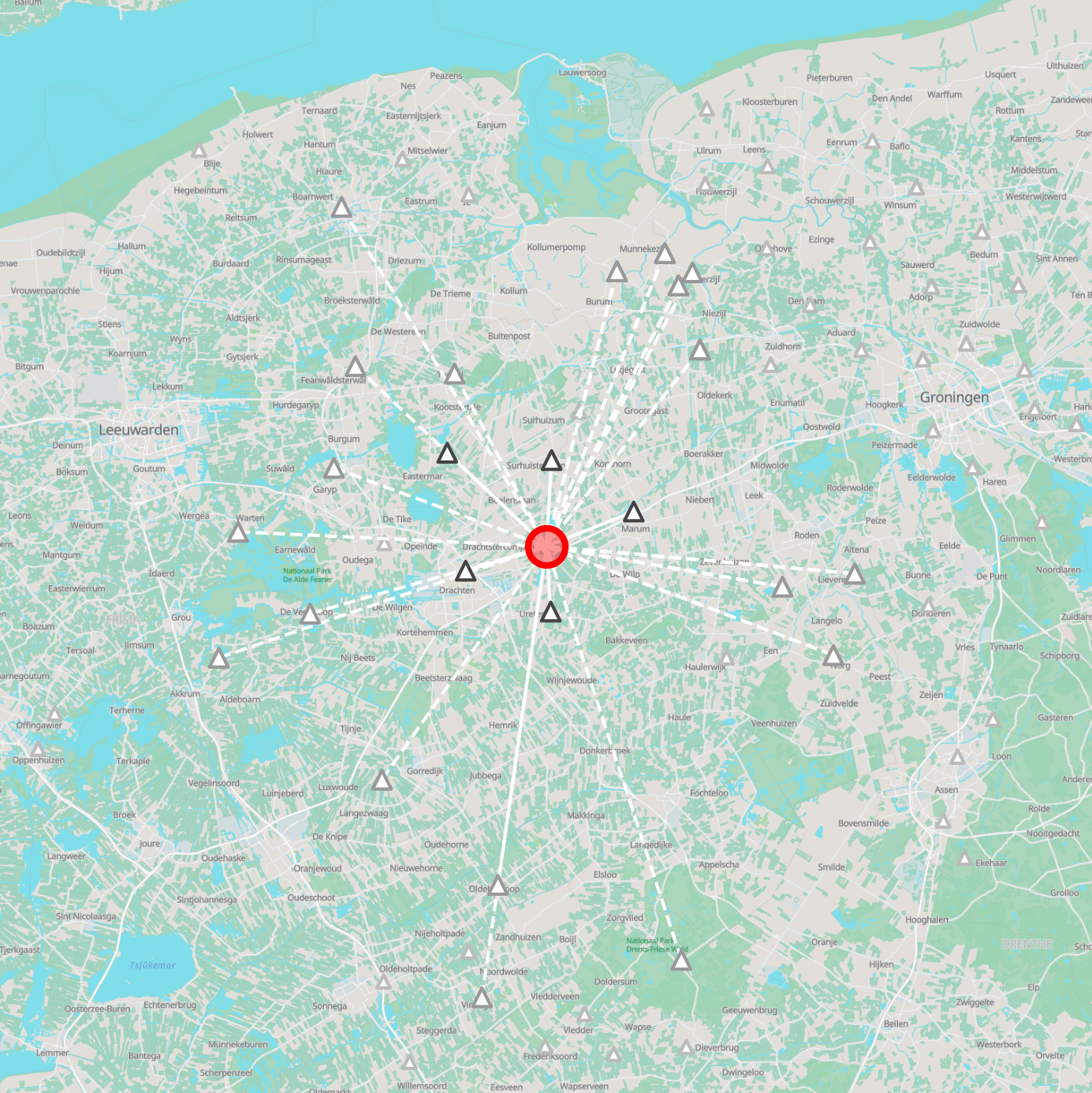 Marum en omgeving getroffen door lichte aardbeving.