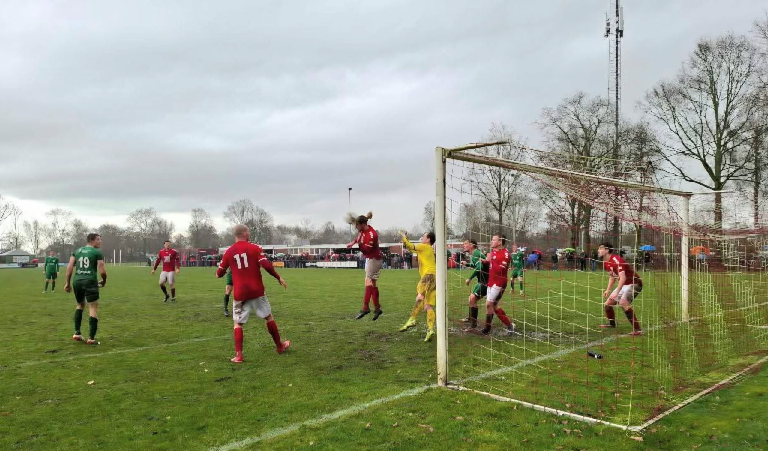 Spectaculaire streekderby tussen Niekerk en FC Grootegast