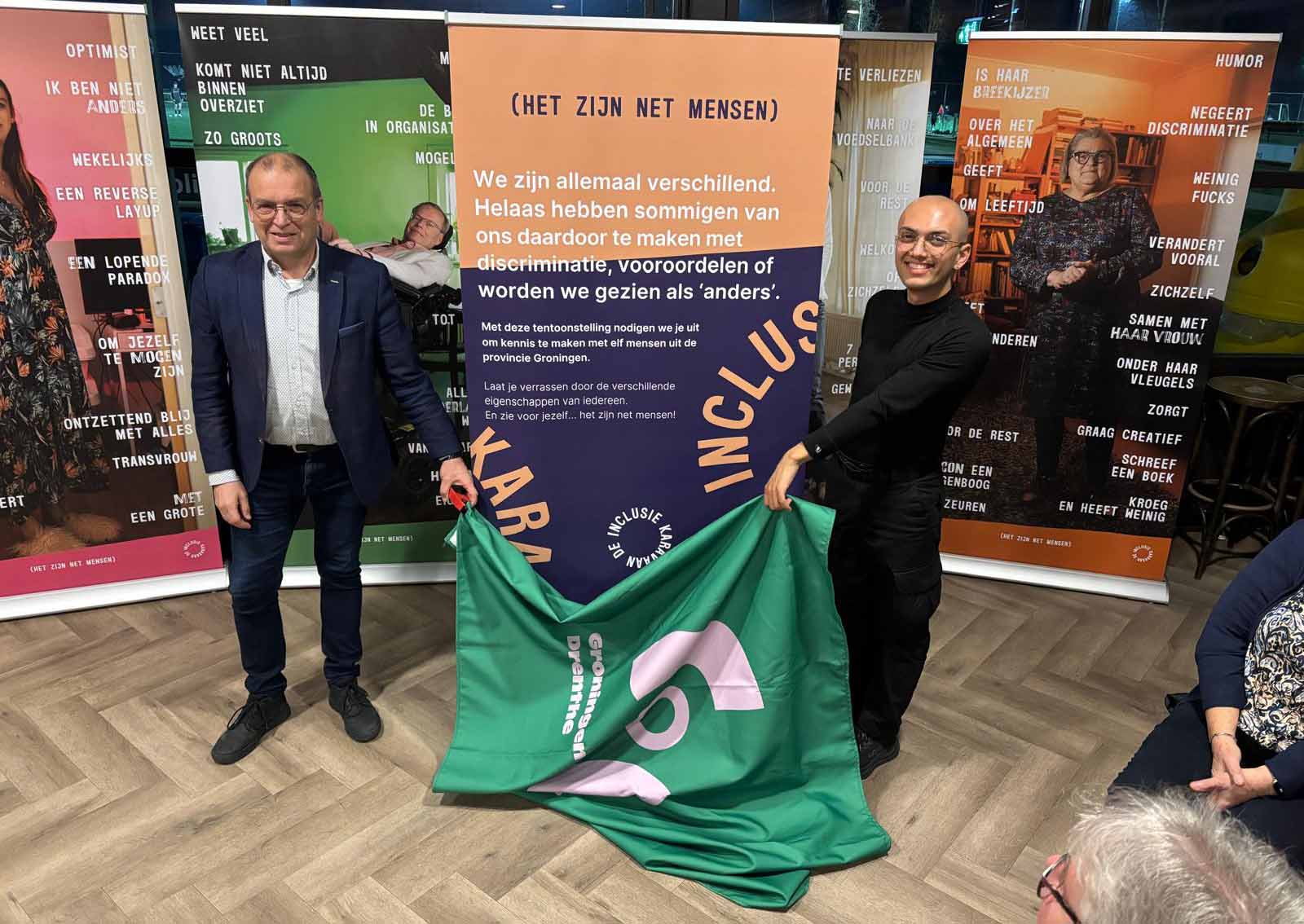 Wethouder Bert Nederveen opent fototentoonstelling Inclusiekaravaan tegen discriminatie