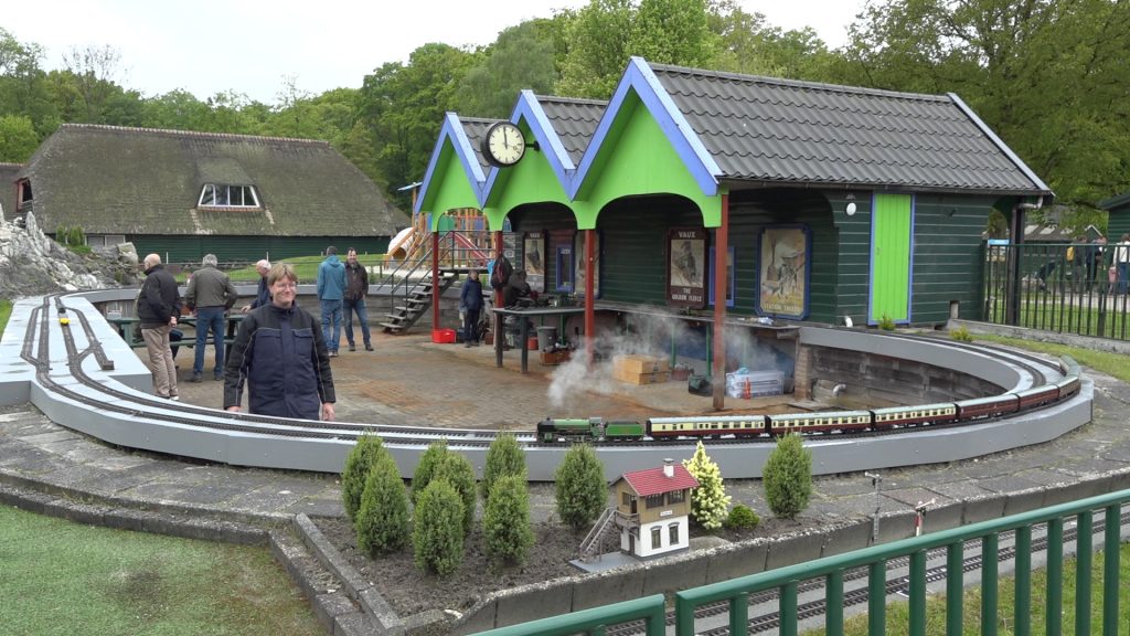 Heropening van modelspoorbaan Spoor-1 op Familiepark Nienoord te Leek