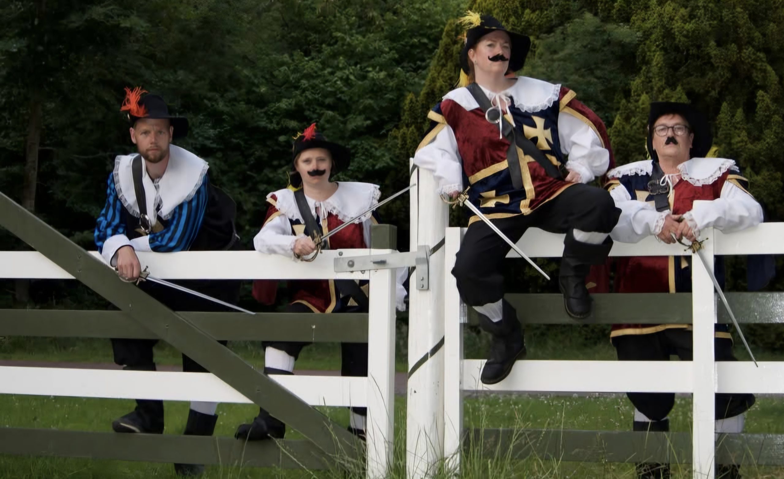 Drie musketiers Nienoord