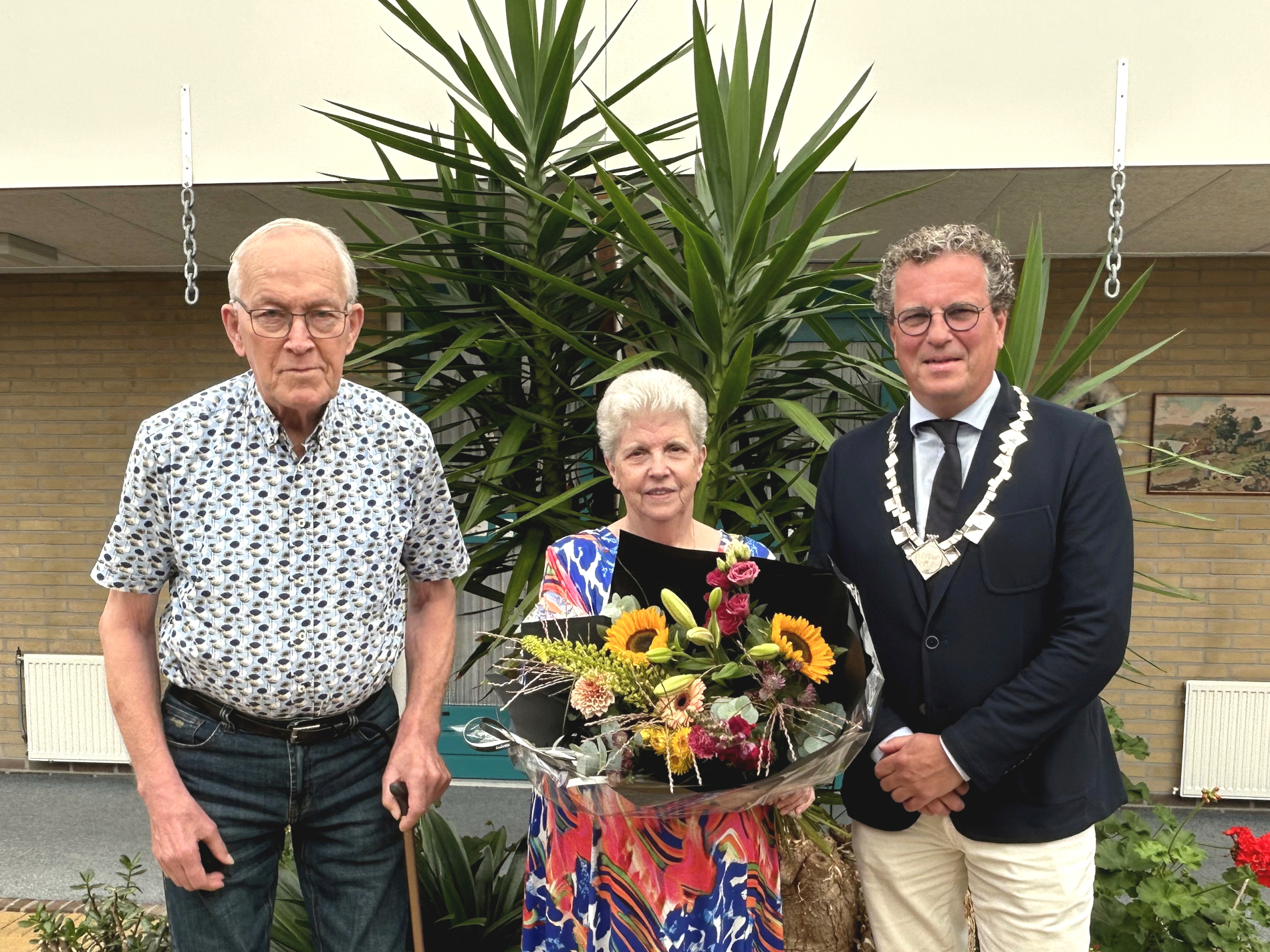 Echtpaar Tjoelker-Boersma 60 jr Niekerk 12-08-2026 - Evert Buiten