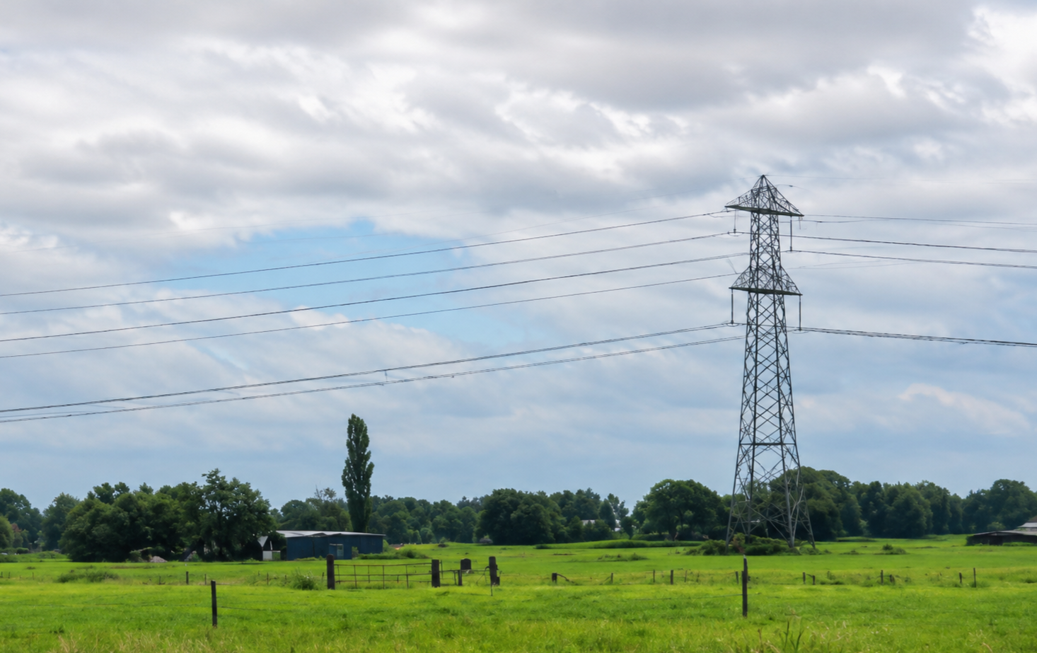 Hoogspanningsmasten Westerkwartier