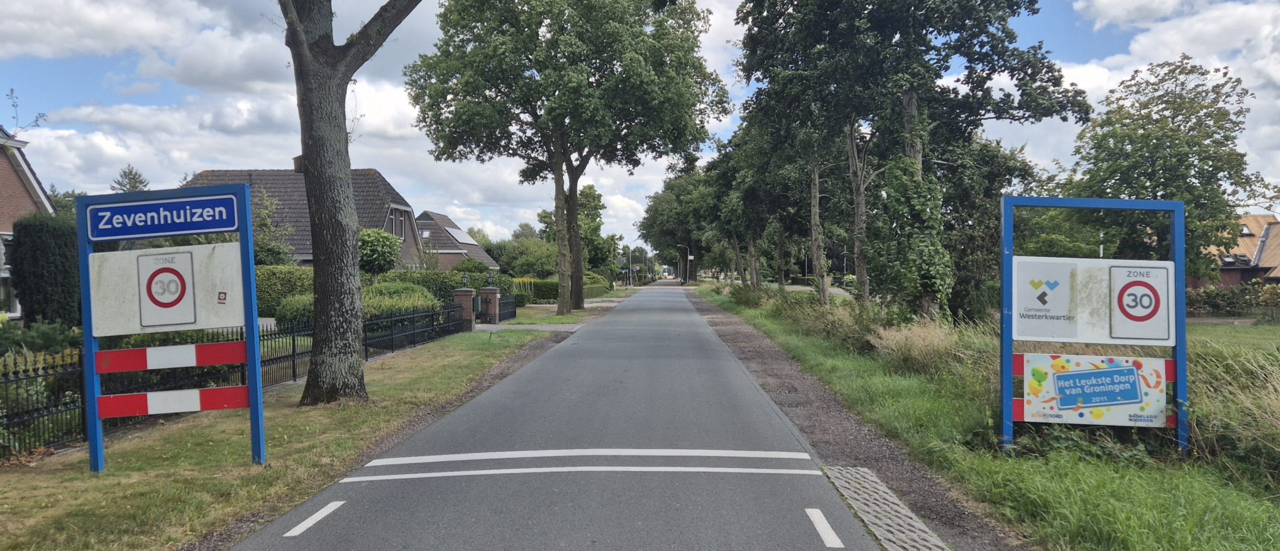 Naambord Zevenhuizen
