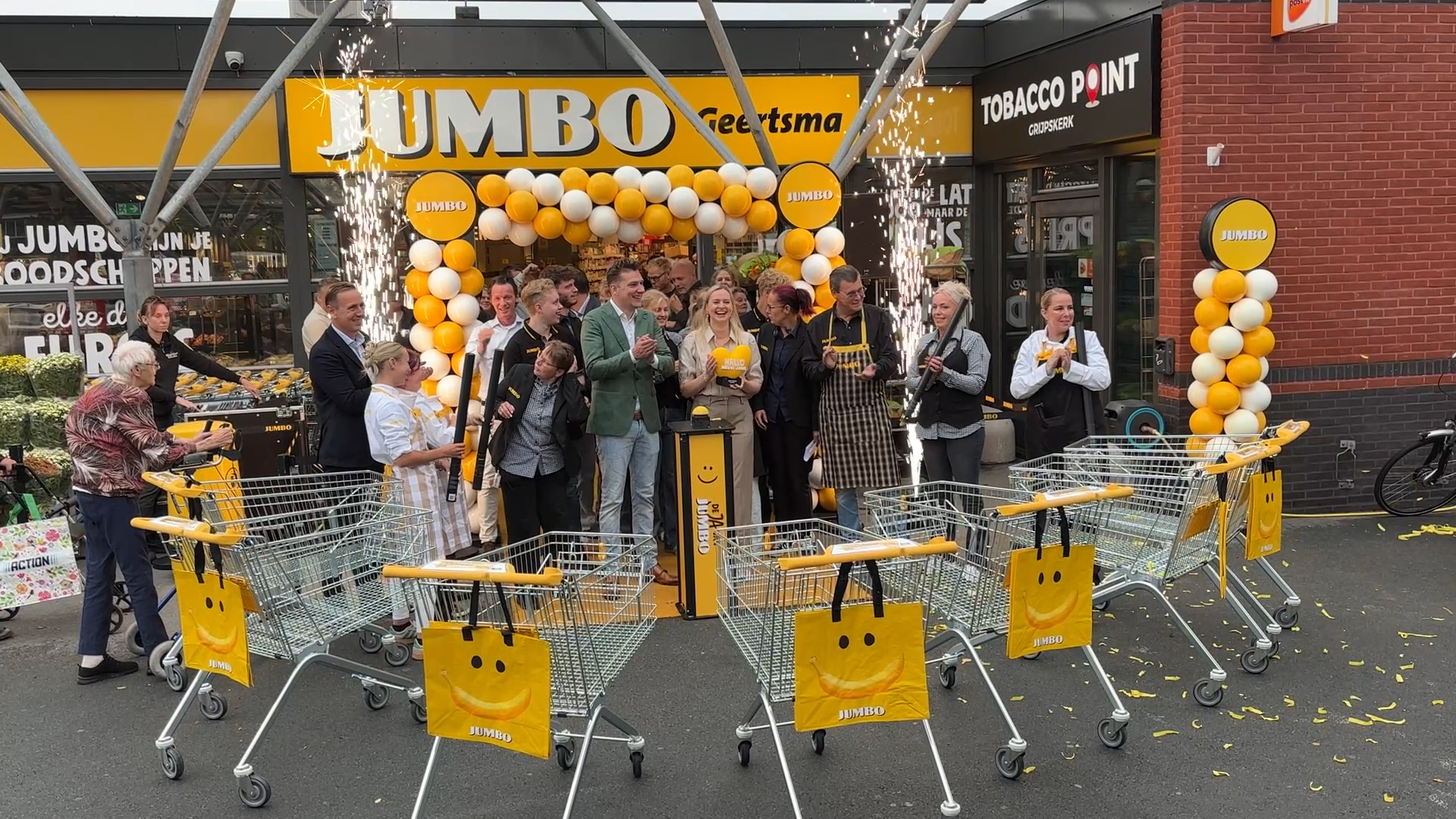 Vernieuwde Jumbo van Grijpskerk woensdagmorgen heropend na verbouwing van drie weken