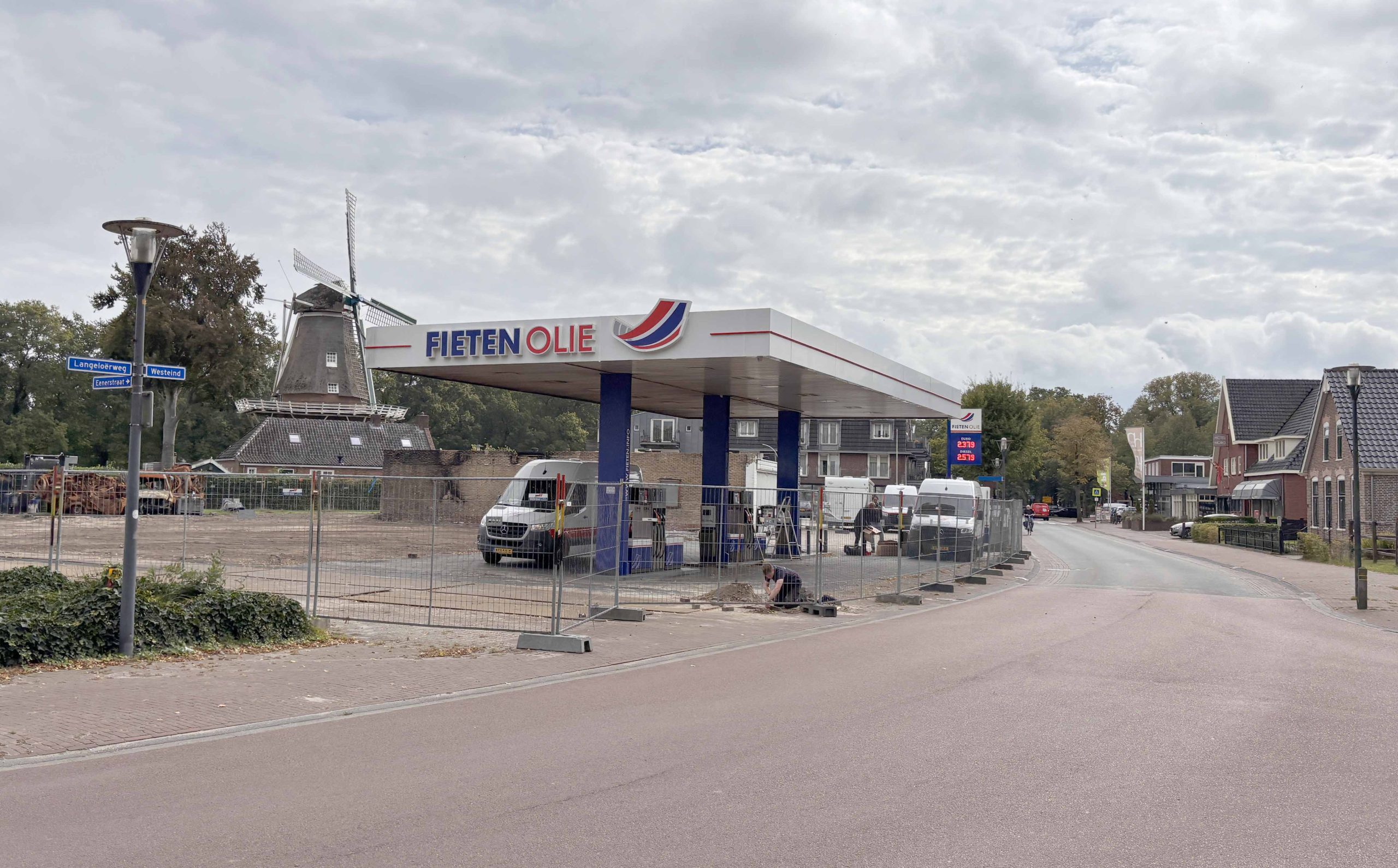 Tankstation Norg gaat donderdagmiddag weer open na verwoestende brand dit voorjaar