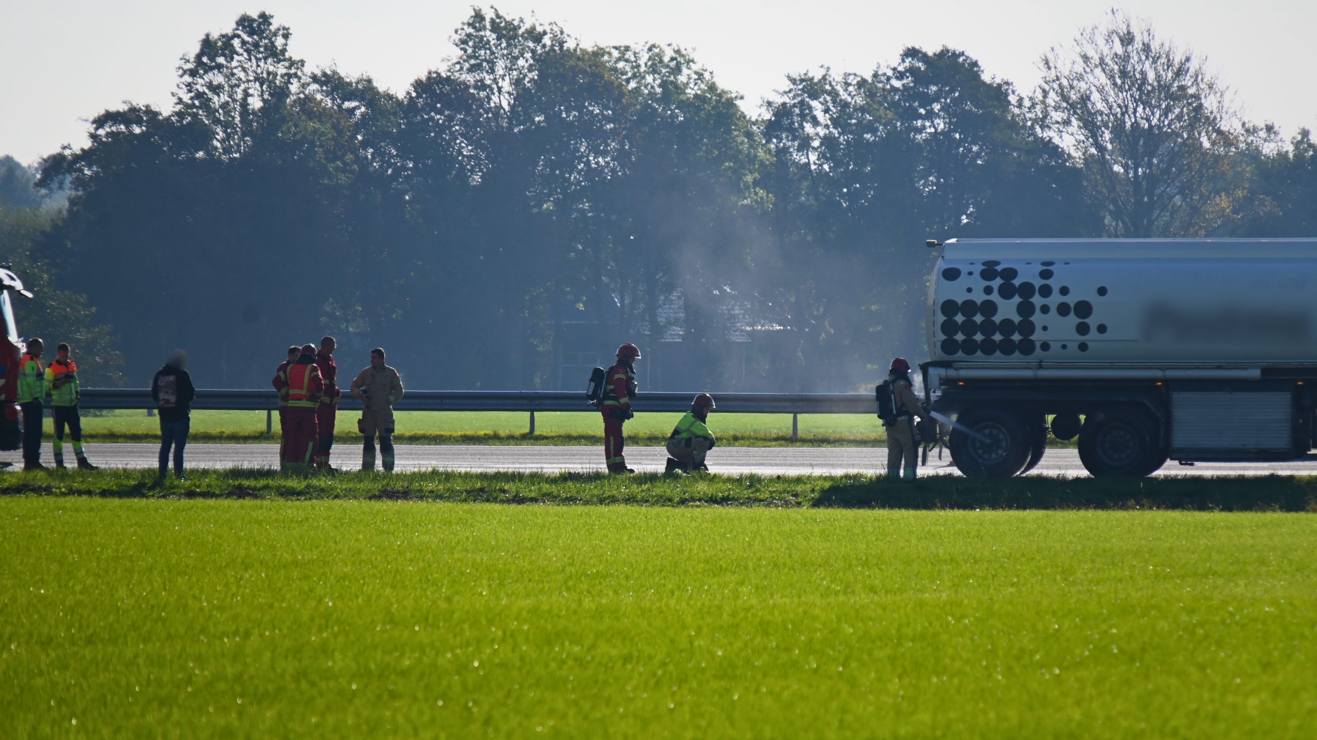 Brand vrachtwagen a7 Afbeelding 3
