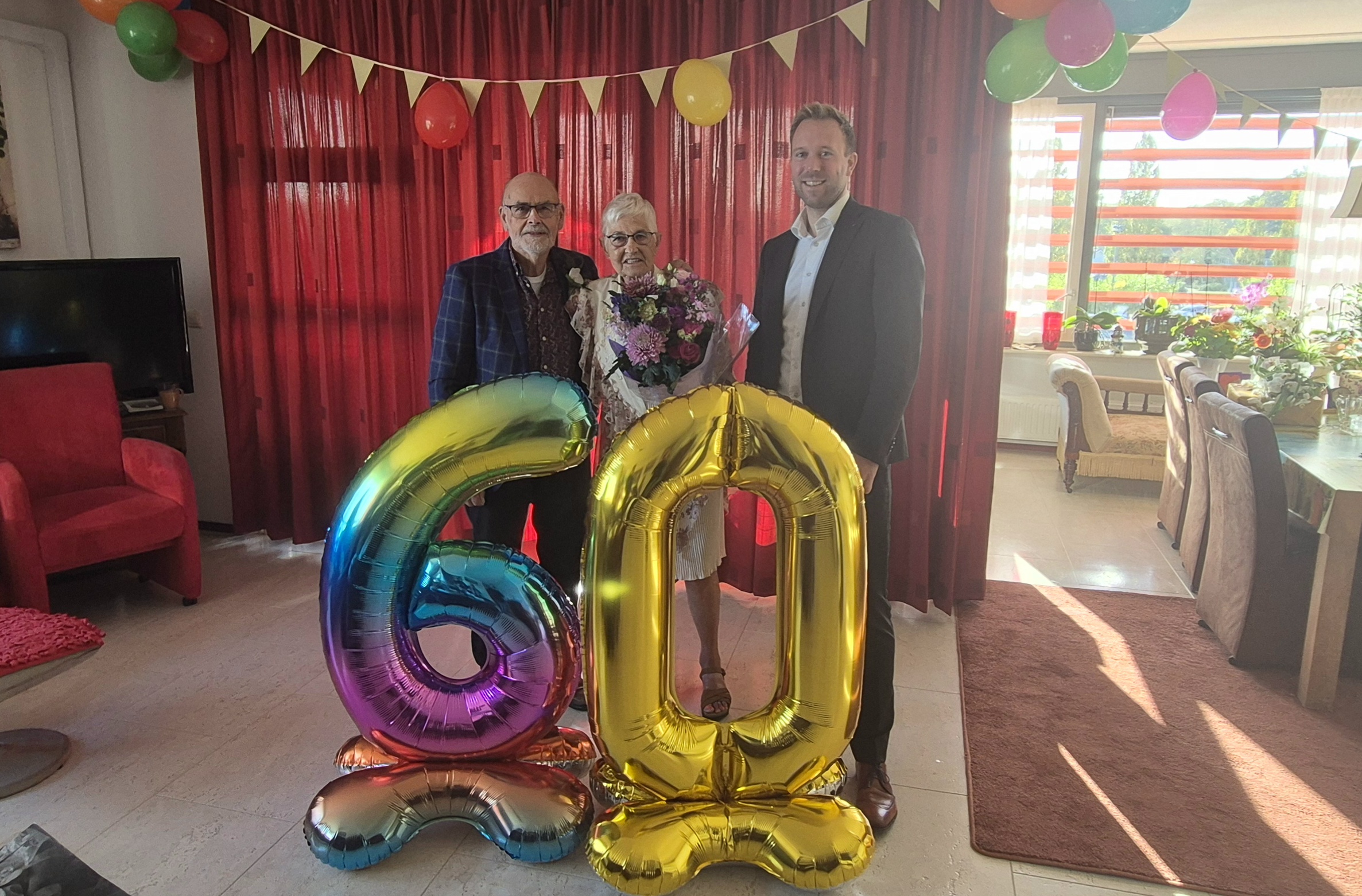 Familie De Bruin 60 jaar jubileum Roden