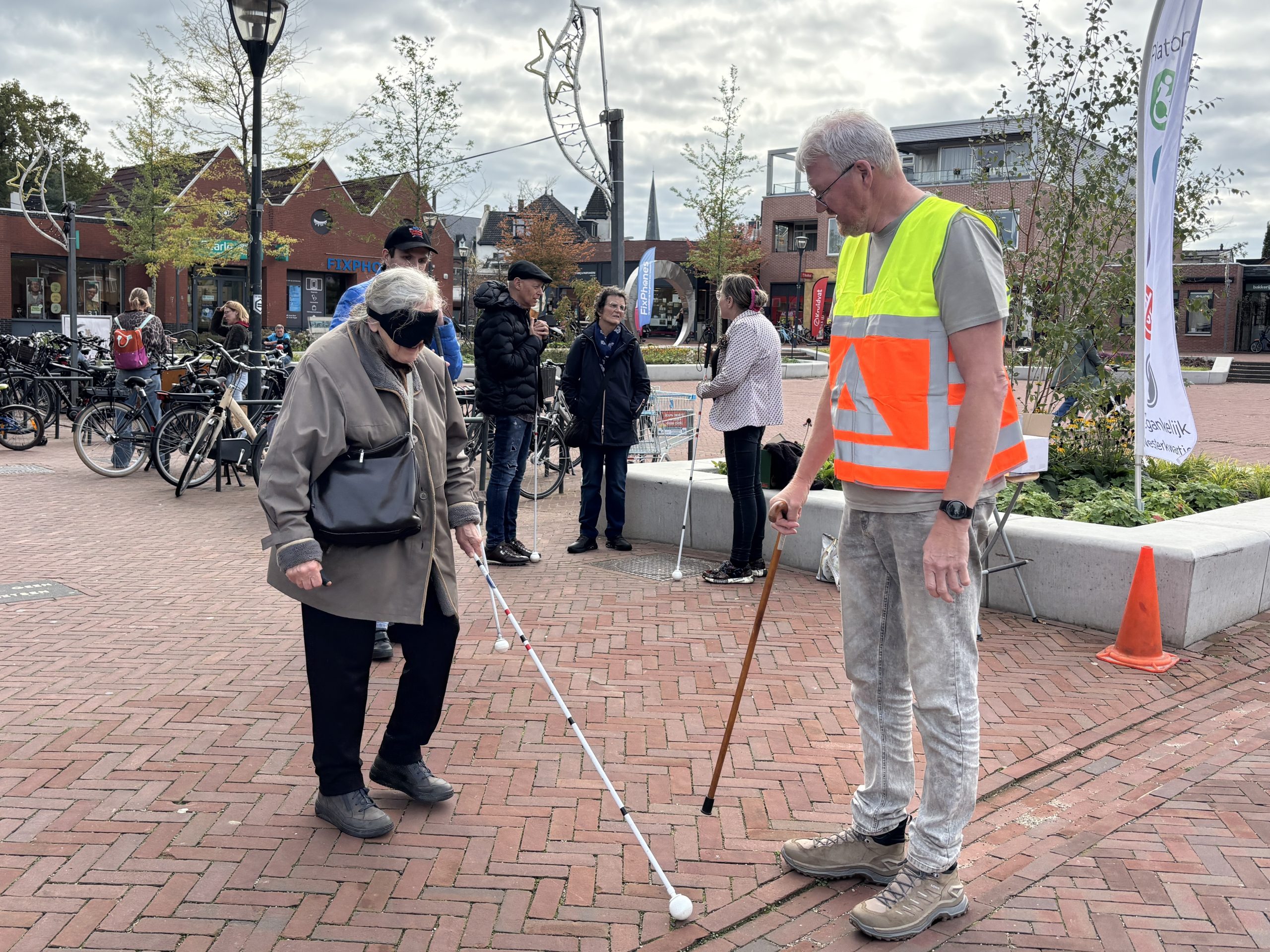 Dag van de witte stok Platform Toegankelijk Westerkwartier