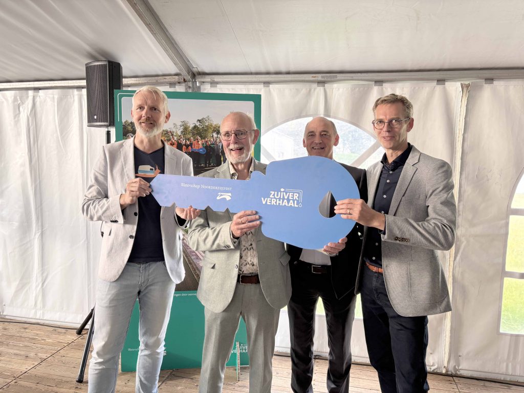 Vernieuwde rioolwaterzuiveringsinstallatie in Gaarkeuken donderdagmiddag geopend