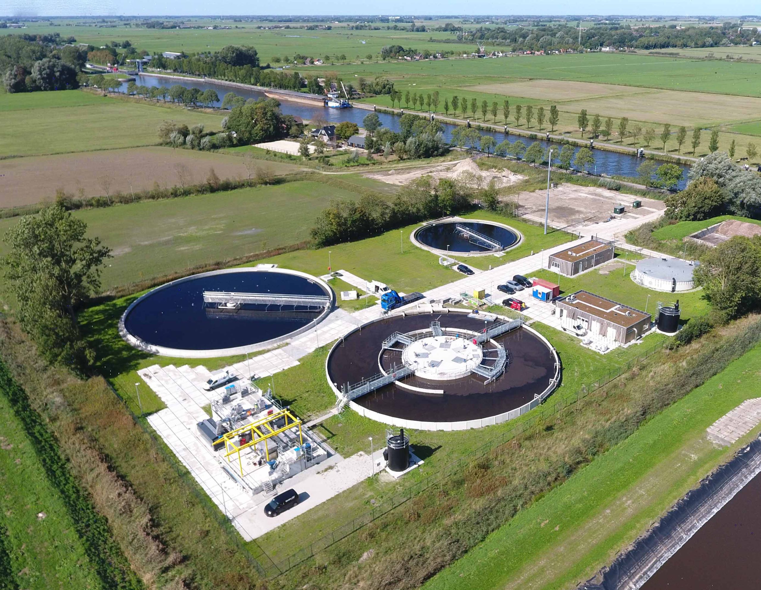 Vernieuwde rioolwaterzuiveringsinstallatie in Gaarkeuken donderdagmiddag geopend